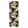 Black and Gold Abstract Pattern Yoga Mat